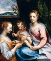 Vanni, Francesco - Madonna and Child with St Lucy